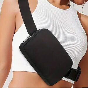 Stylish Black Crossbody Bag